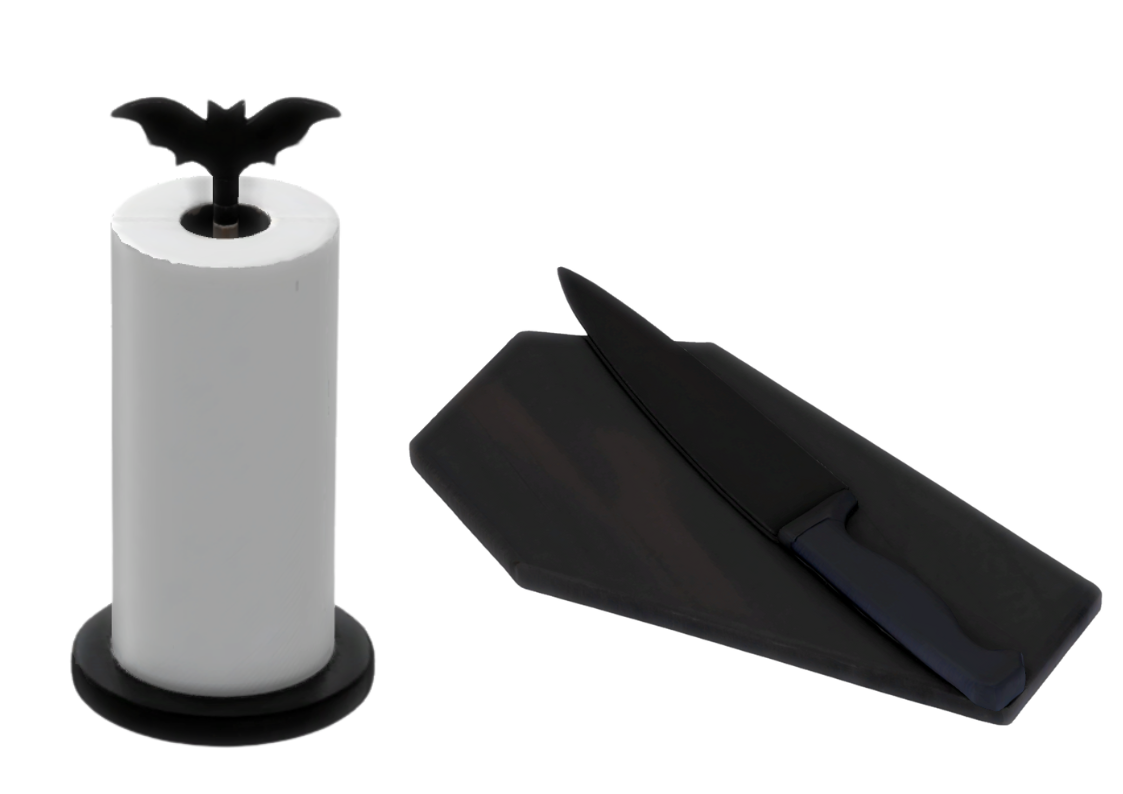 Goth Kitchen Essentials mod for The Sims 4 