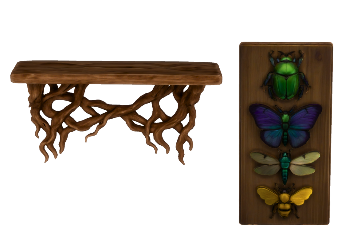 Enchanted Herbarium Part 2 mod for The Sims 4 
