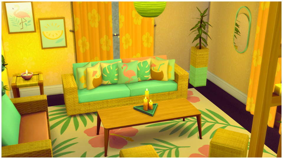 Tropical Retreat mod for The Sims 4 