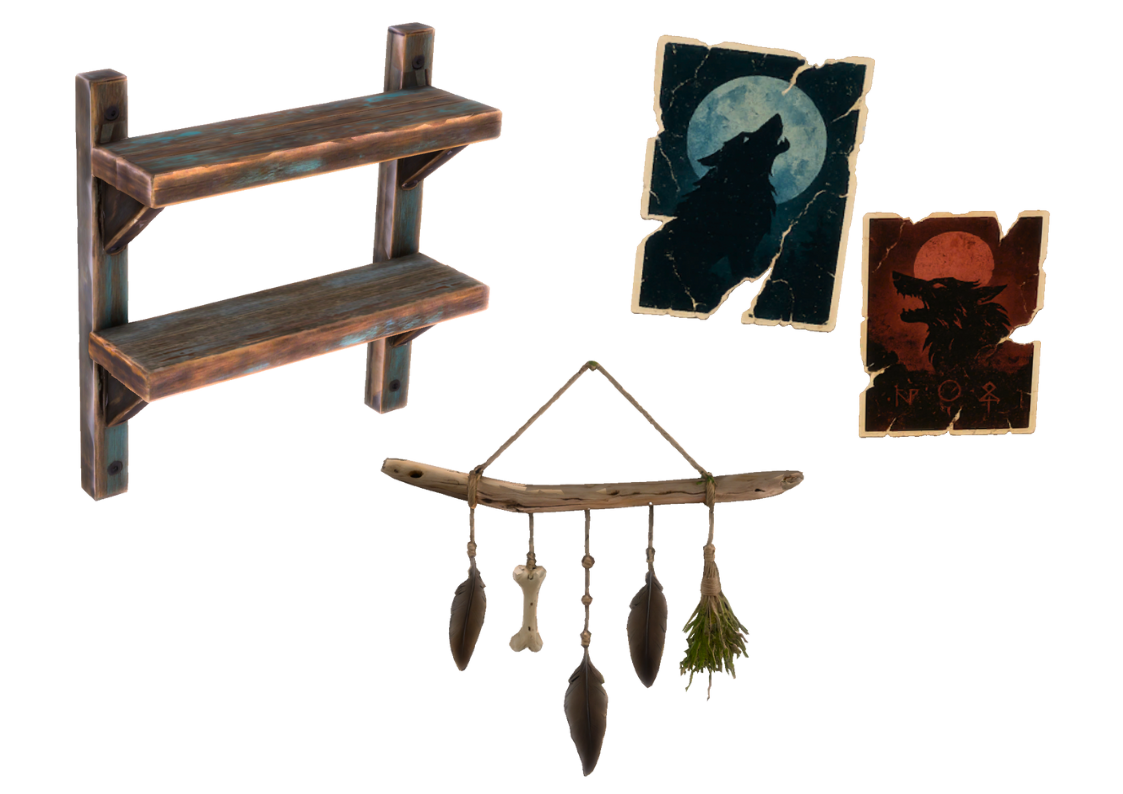 Lunar Howl 1 mod for The Sims 4 