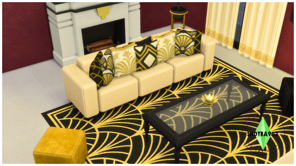 Art Deco Glam mod for The Sims 4 