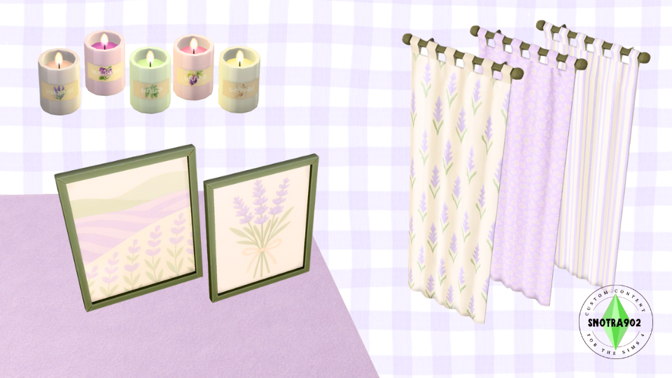 Lavender Dream  mod for The Sims 4 