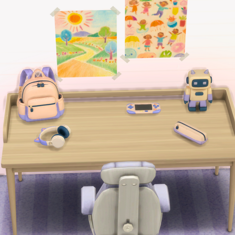 Pastel Afterschool mod for The Sims 4 