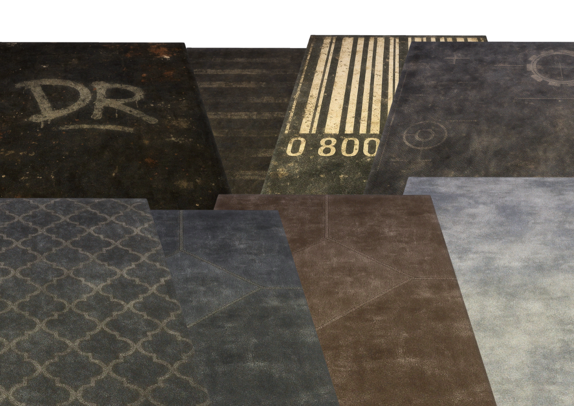 Urban Dust Rugs mod for The Sims 4 