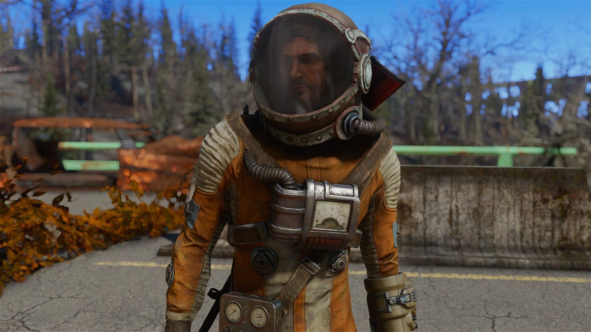 Hazmat Suit Improved mod for Fallout 4