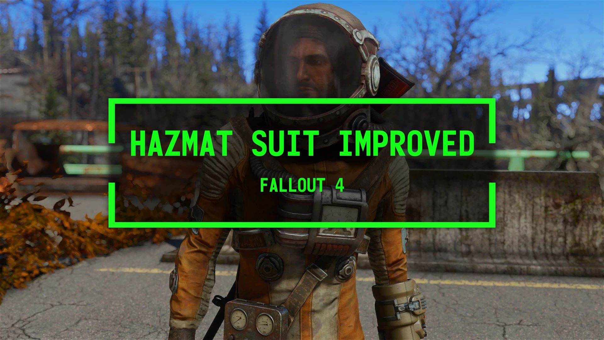 Hazmat Suit Improved mod for Fallout 4