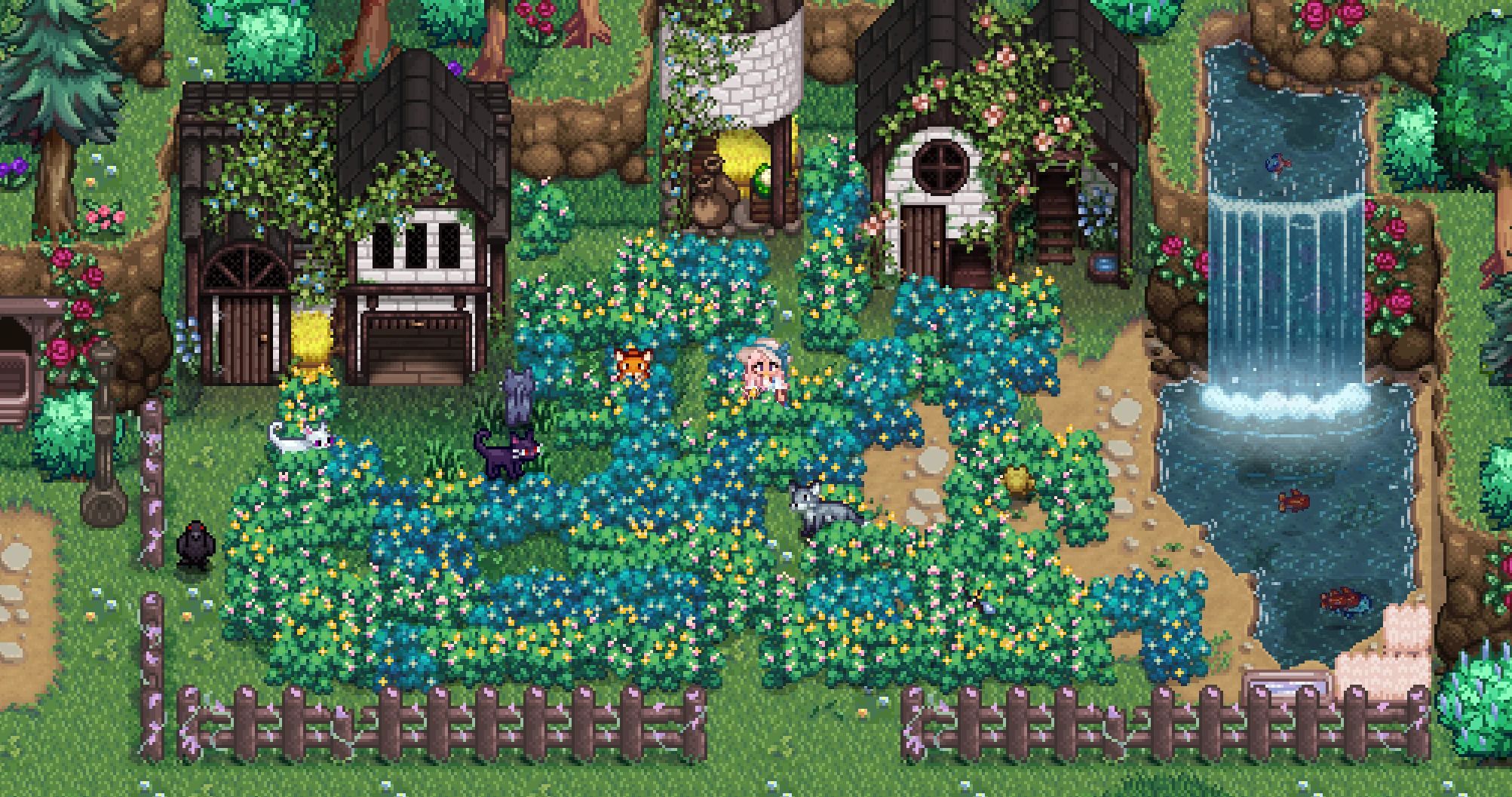 Rose and the Alchemist - Custom NPCs for Sunberry Village mod for Stardew Valley