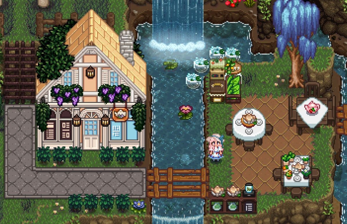 HXW Bakery and Tea Shop Retextures mod for Stardew Valley