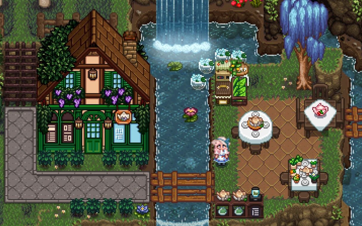 HXW Bakery and Tea Shop Retextures mod for Stardew Valley