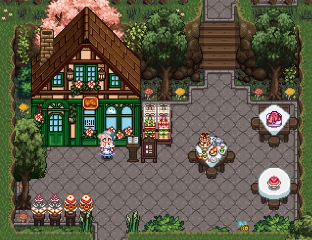 HXW Bakery and Tea Shop Retextures mod for Stardew Valley