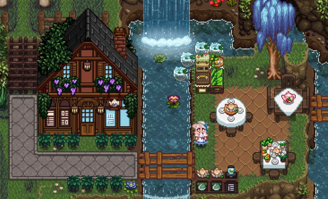 HXW Bakery and Tea Shop Retextures mod for Stardew Valley