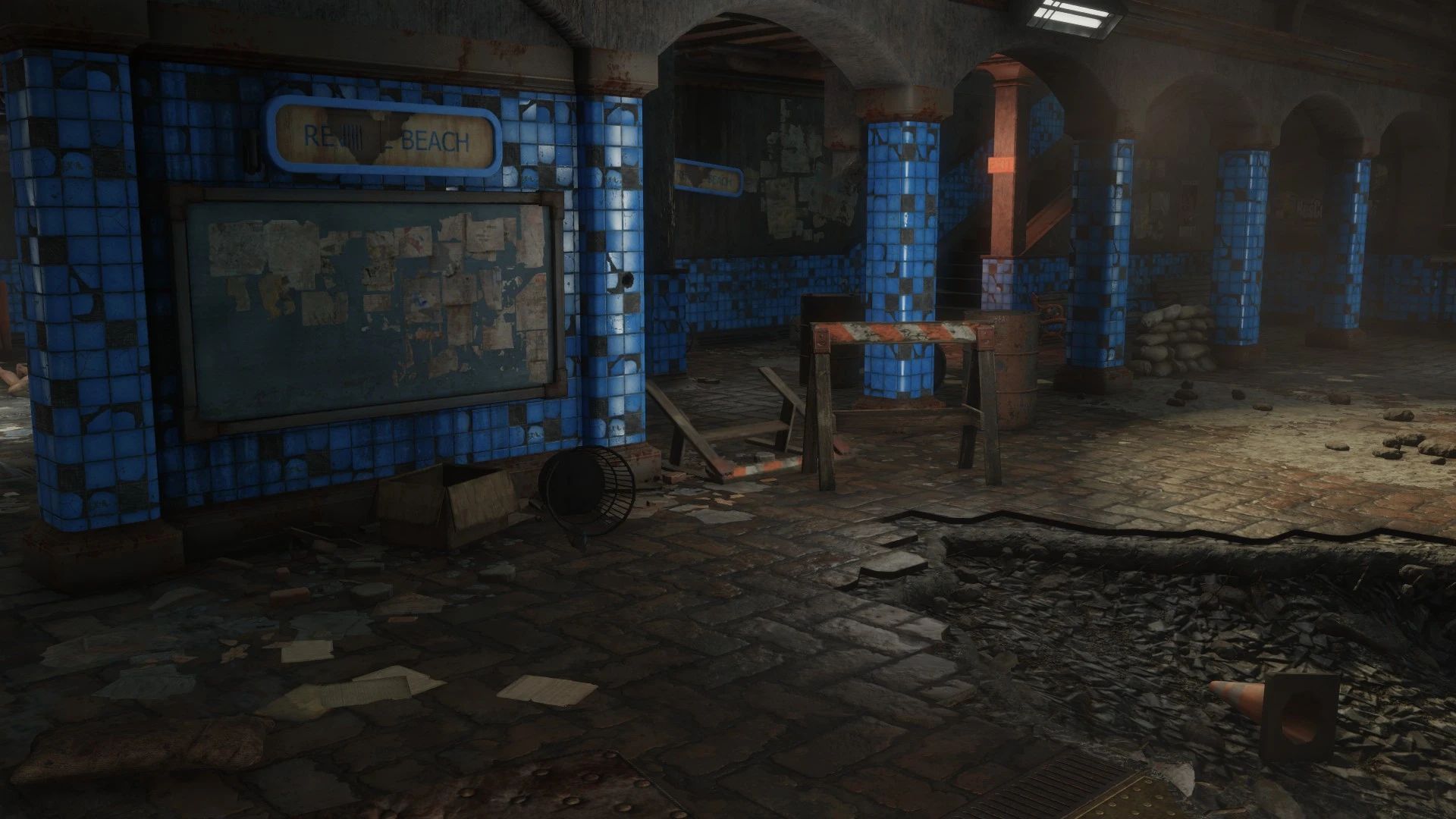 Gritty Subways (2K - 4K) mod for Fallout 4