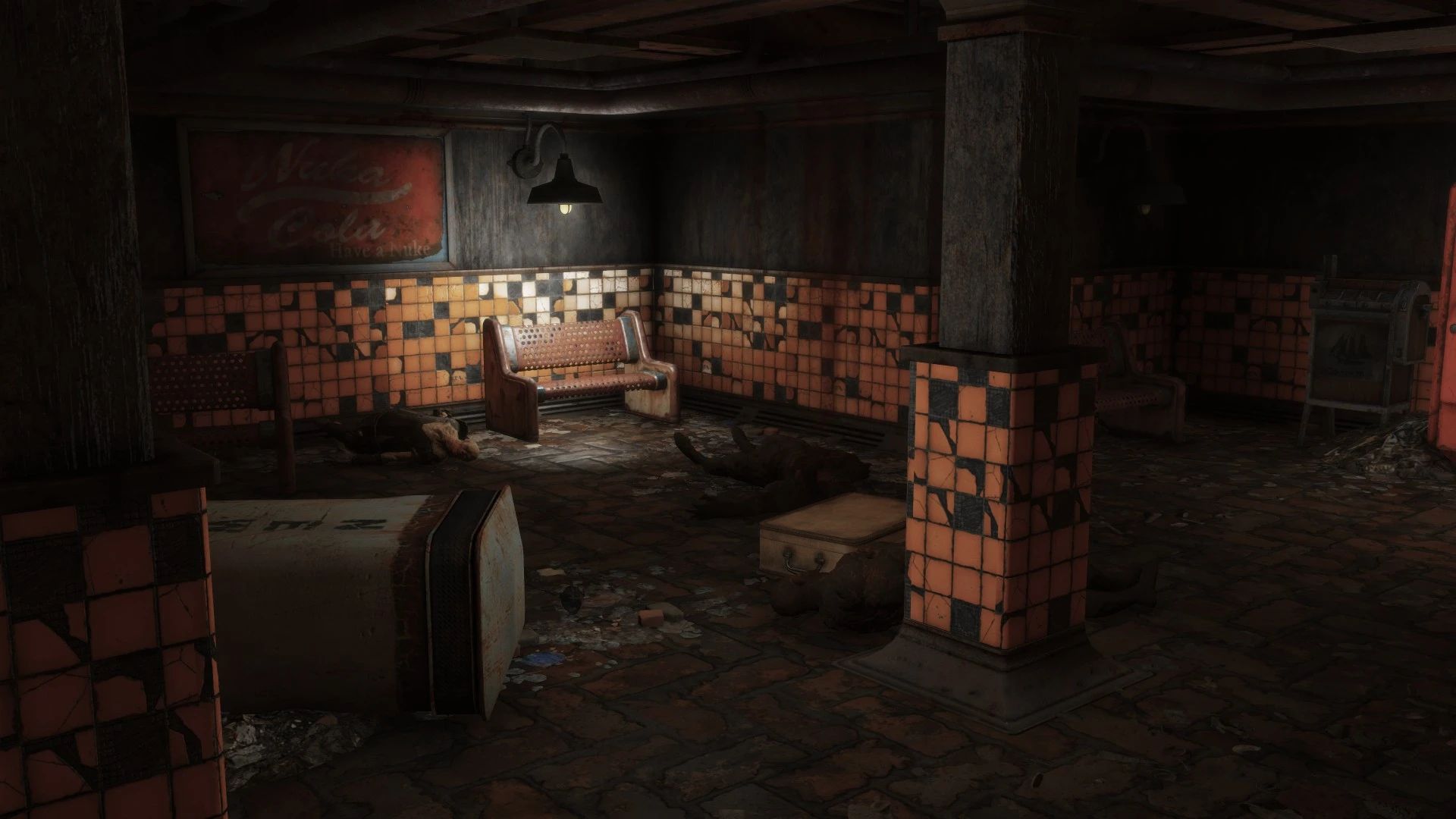 Gritty Subways (2K - 4K) mod for Fallout 4