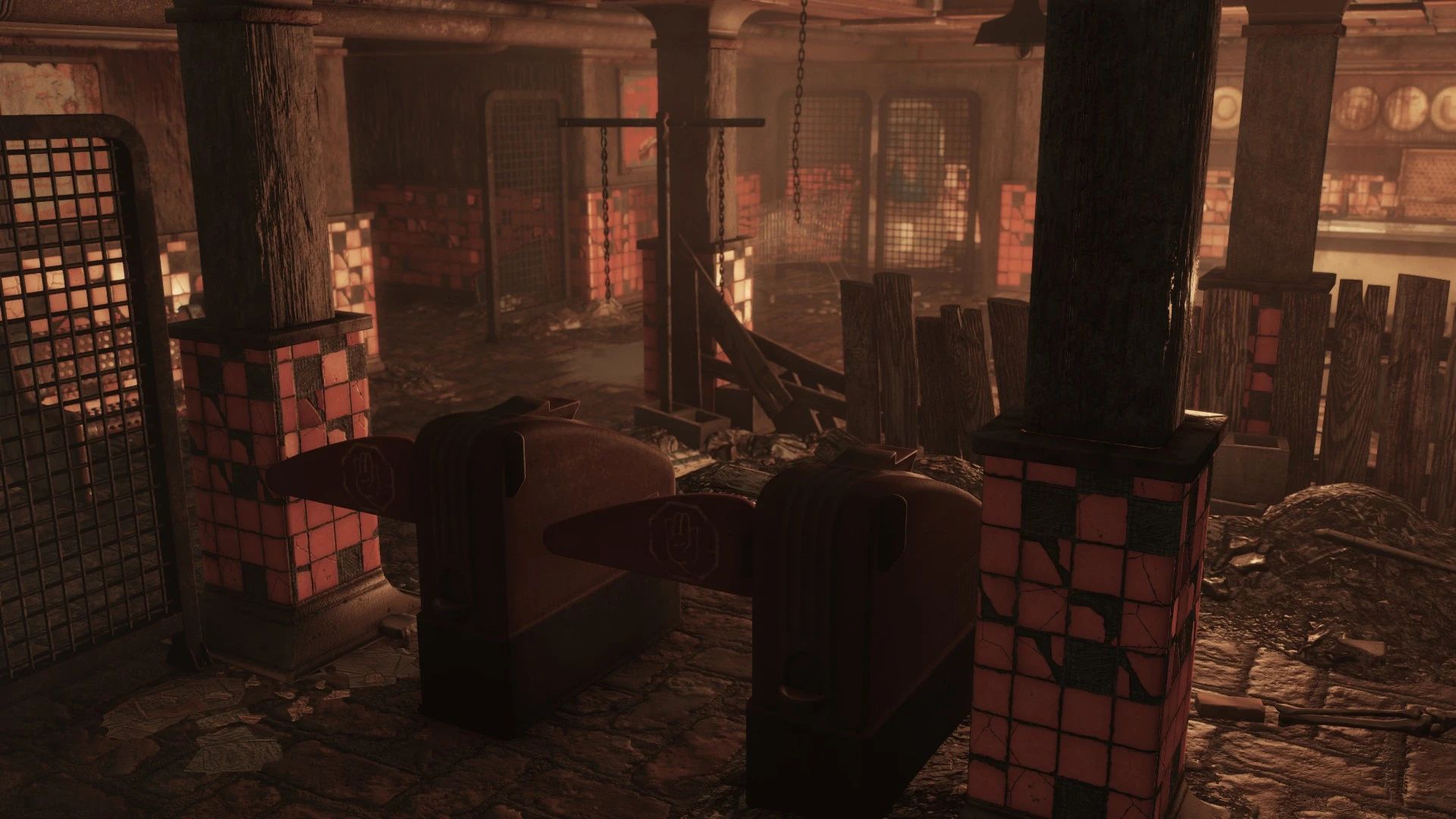 Gritty Subways (2K - 4K) mod for Fallout 4