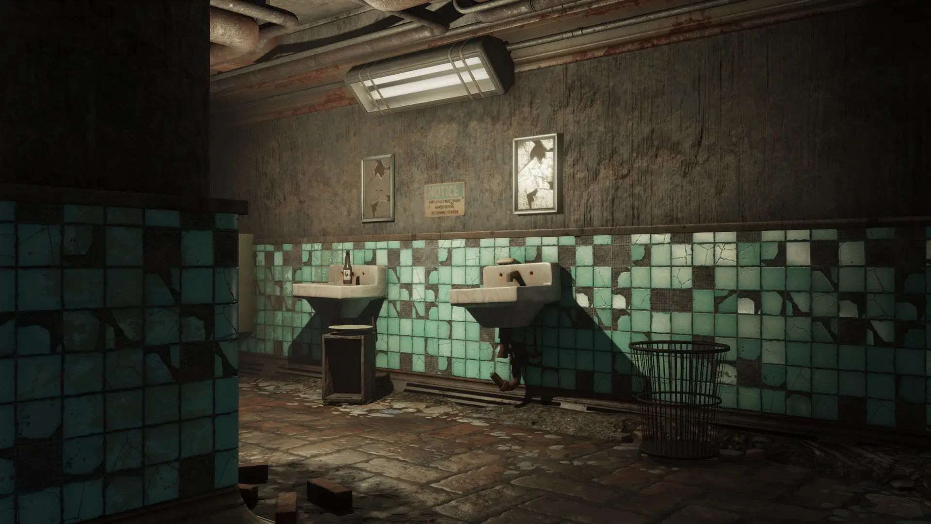 Gritty Subways (2K - 4K) mod for Fallout 4