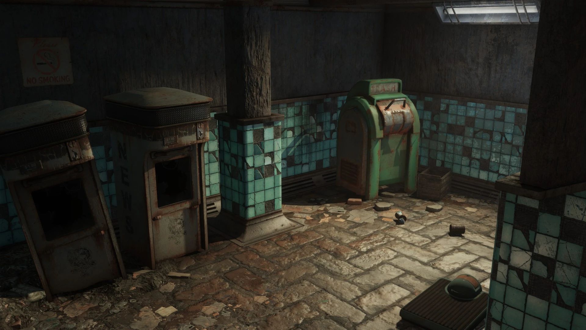 Gritty Subways (2K - 4K) mod for Fallout 4