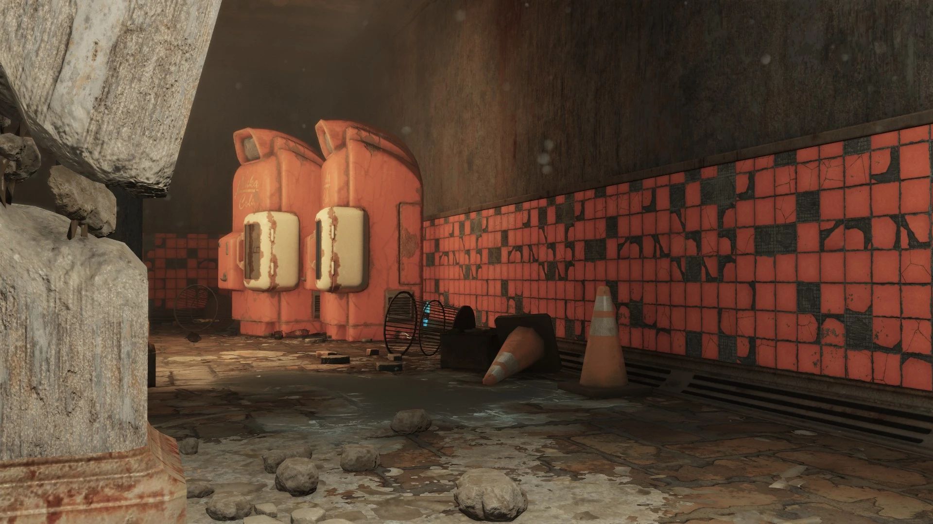 Gritty Subways (2K - 4K) mod for Fallout 4