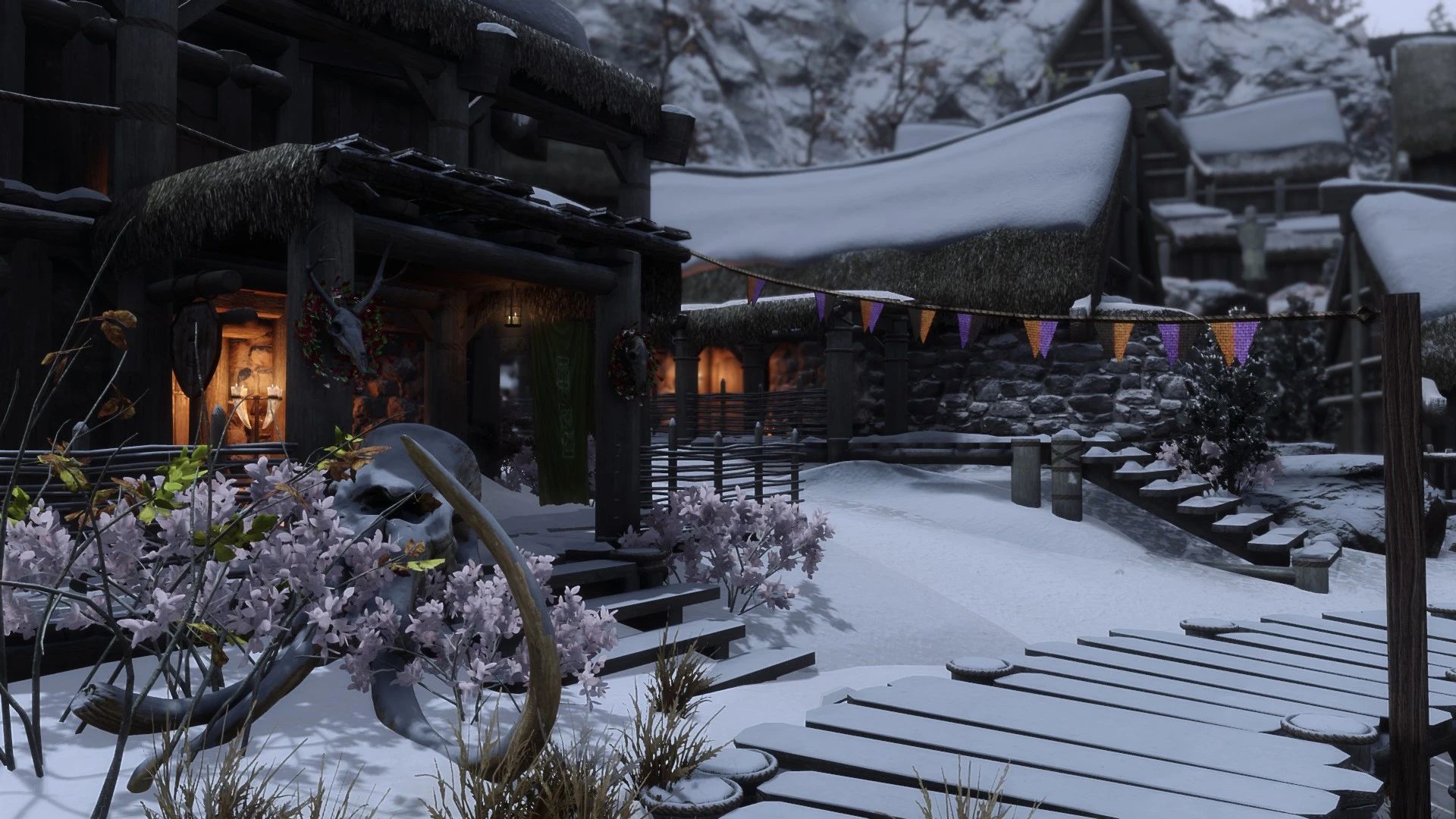 Farmhouses of the Nords (2K - 4K) mod for The Elder Scrolls V: Skyrim Special Edition