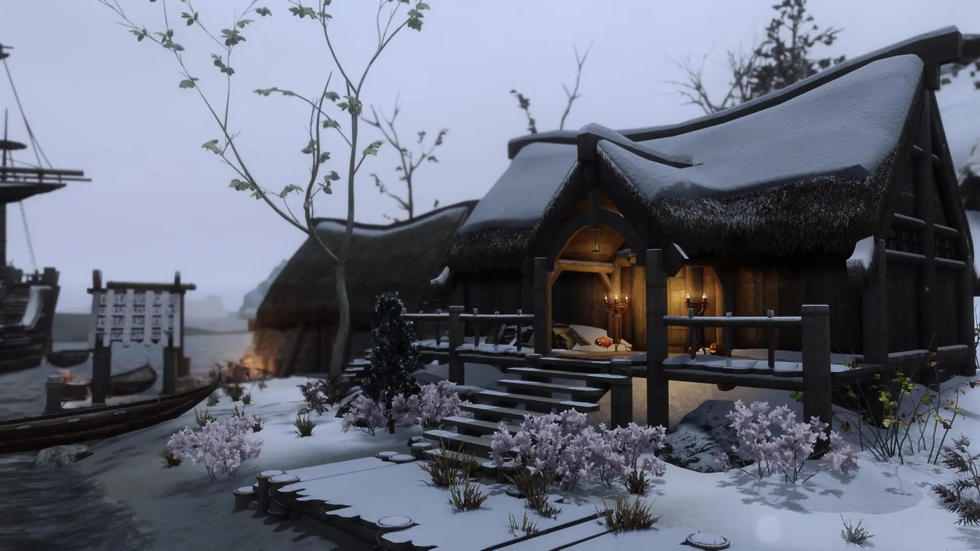 Farmhouses of the Nords (2K - 4K) mod for The Elder Scrolls V: Skyrim Special Edition