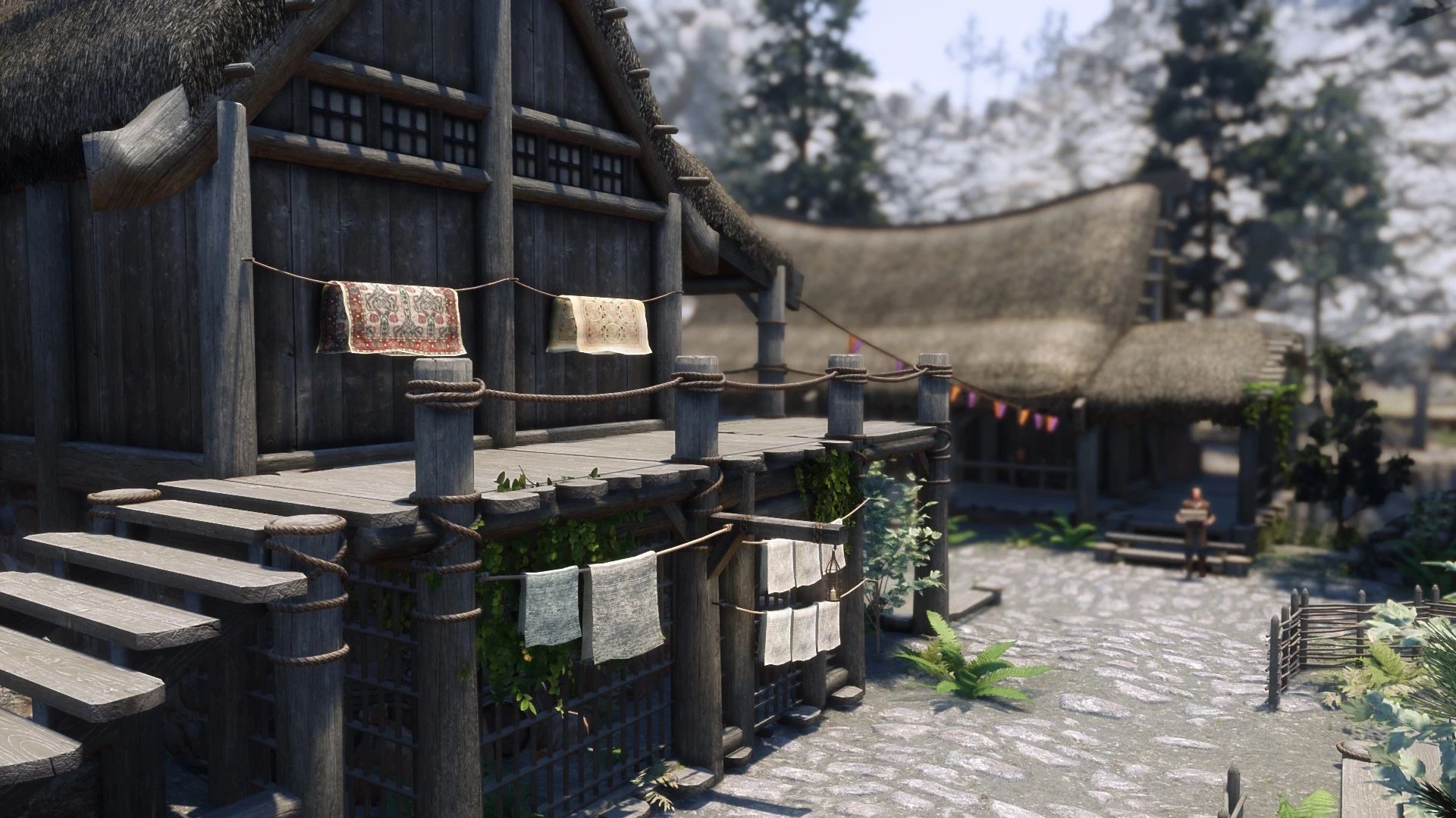 Farmhouses of the Nords (2K - 4K) mod for The Elder Scrolls V: Skyrim Special Edition