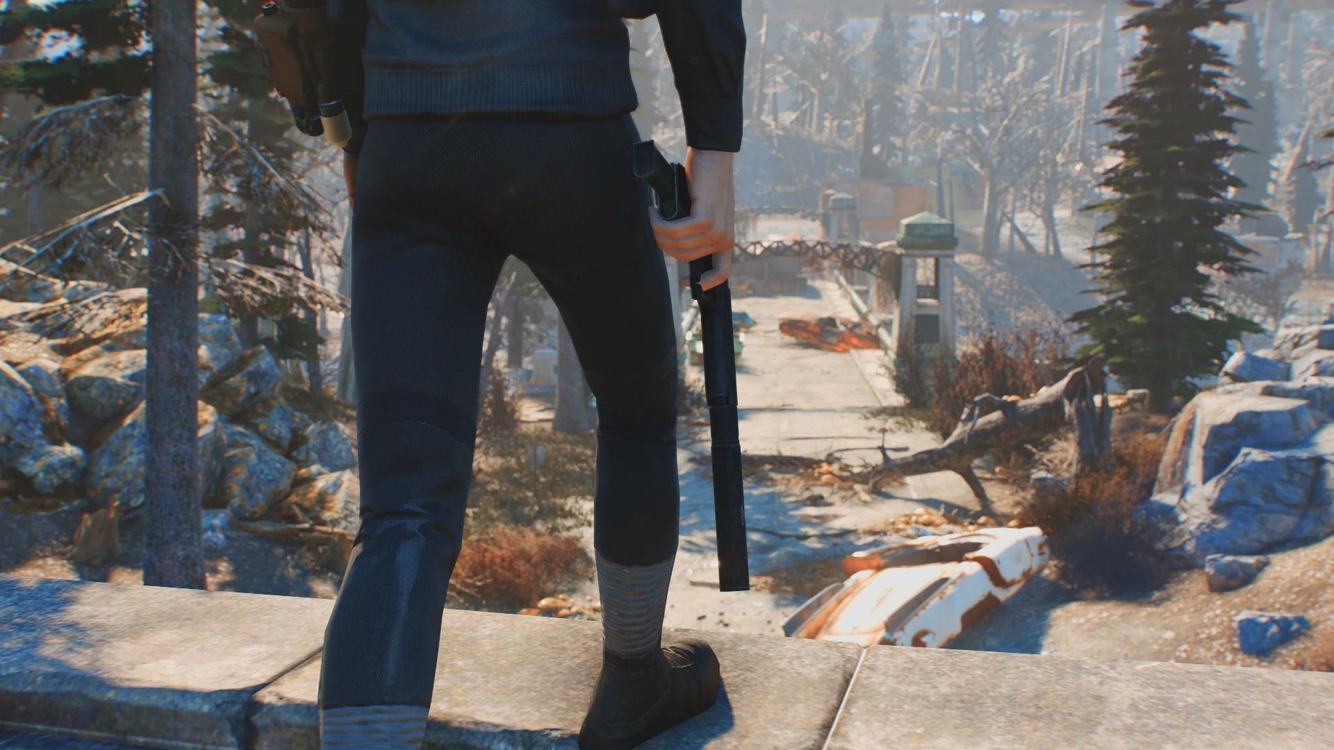 Covert Operative Outfit mod for Fallout 4