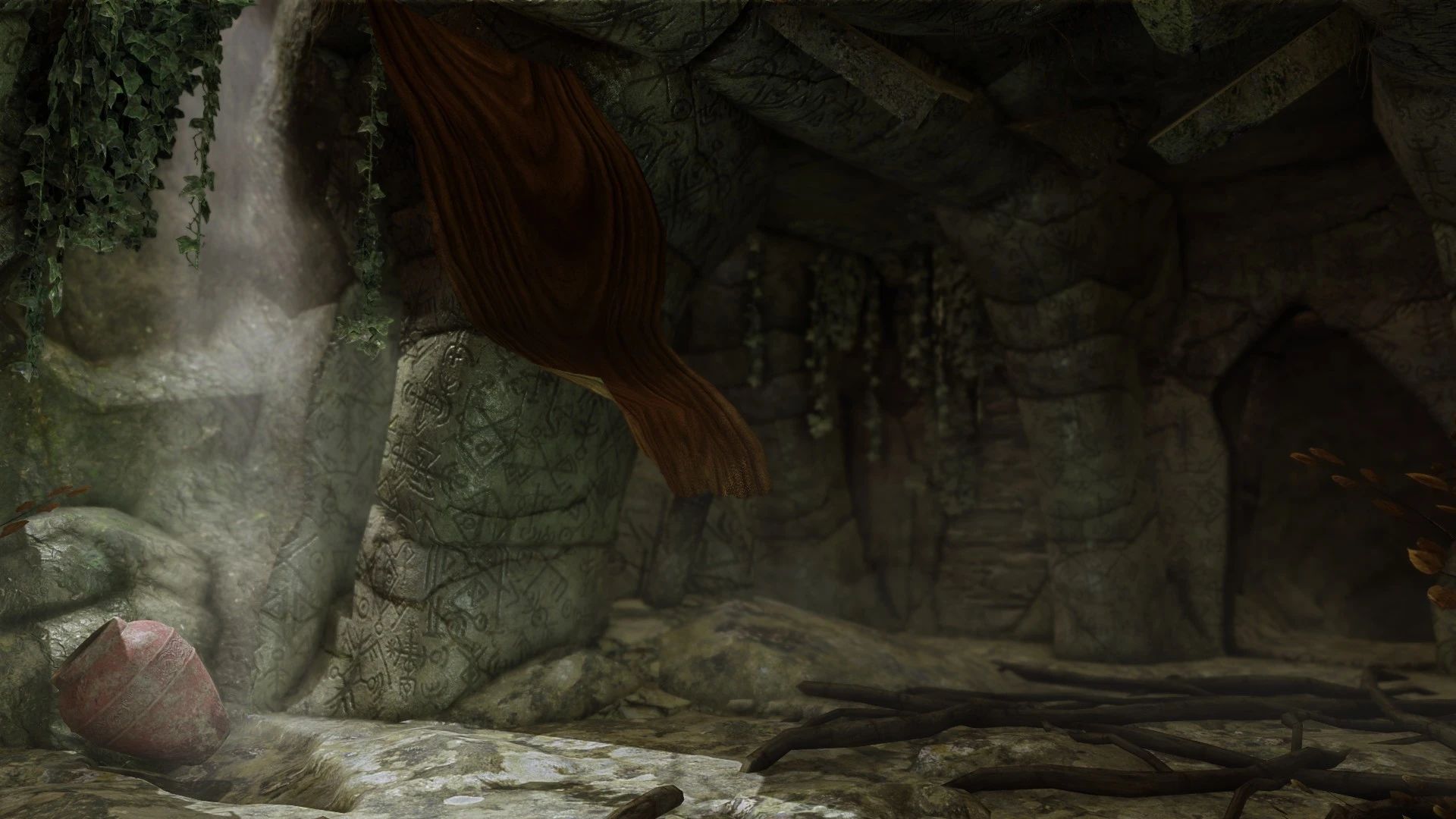 Temples of the Ancients (2K - 4K) mod for The Elder Scrolls V: Skyrim Special Edition