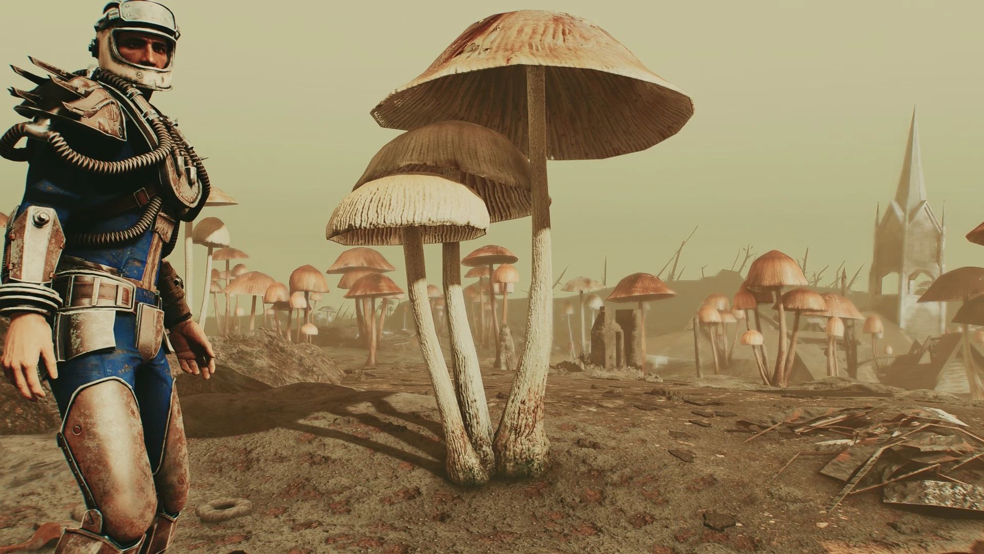 The Fungal Forest mod for Fallout 4