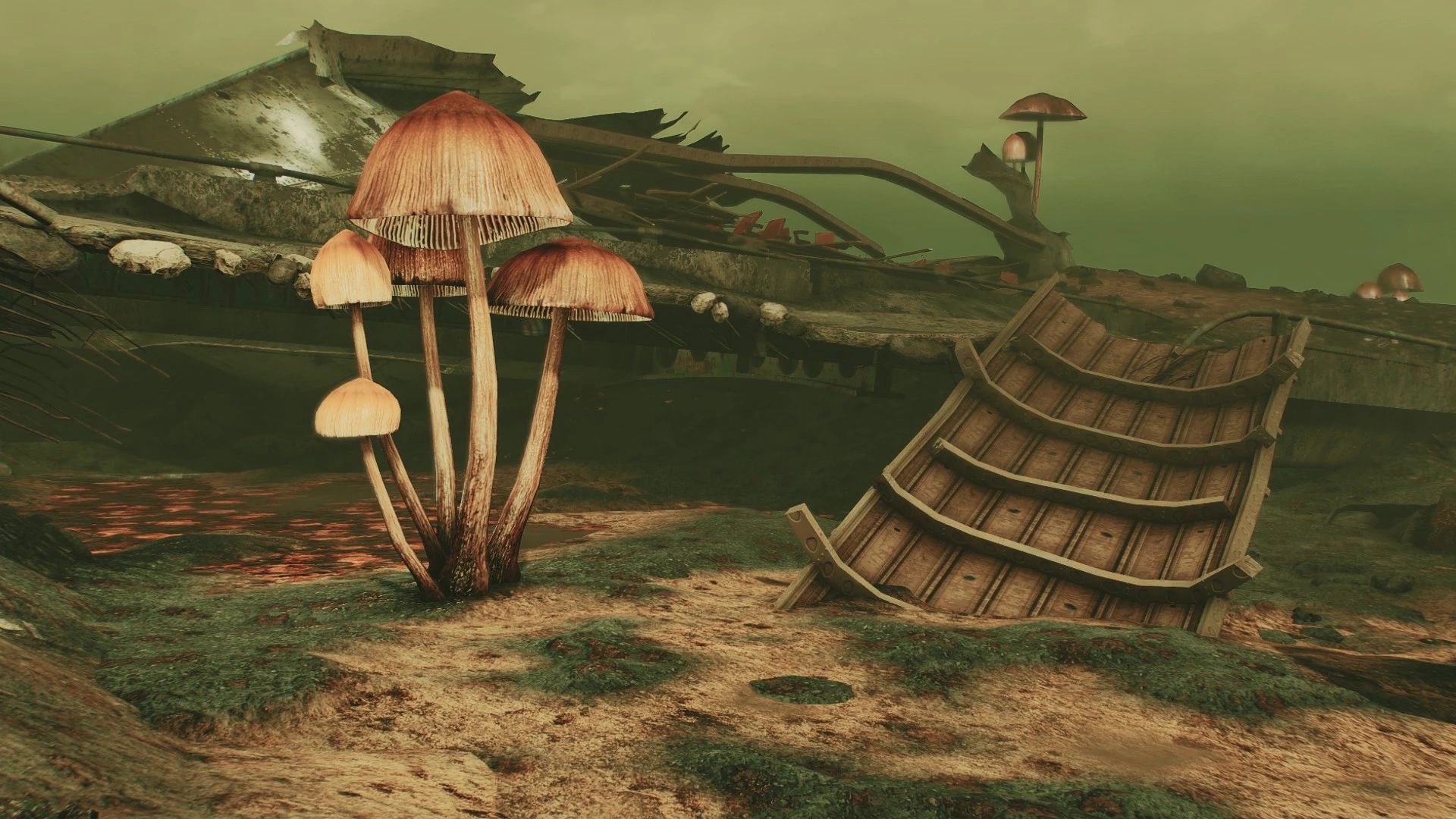 The Fungal Forest mod for Fallout 4