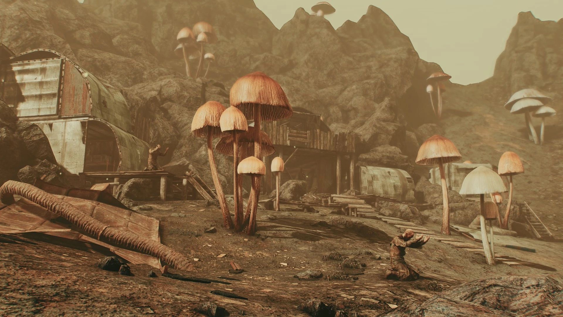 The Fungal Forest mod for Fallout 4