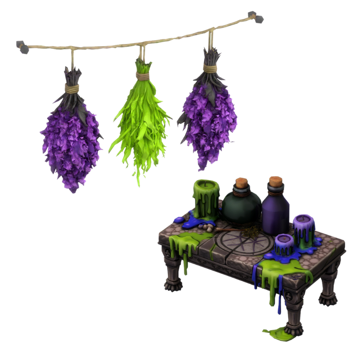 Poison Garden mod for The Sims 4 