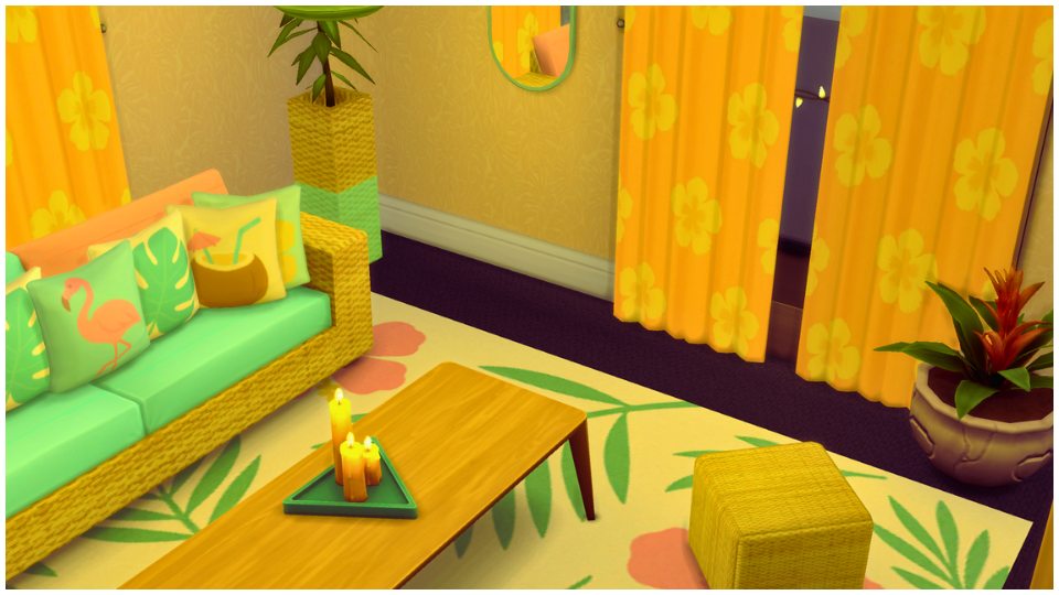 Tropical Retreat mod for The Sims 4 