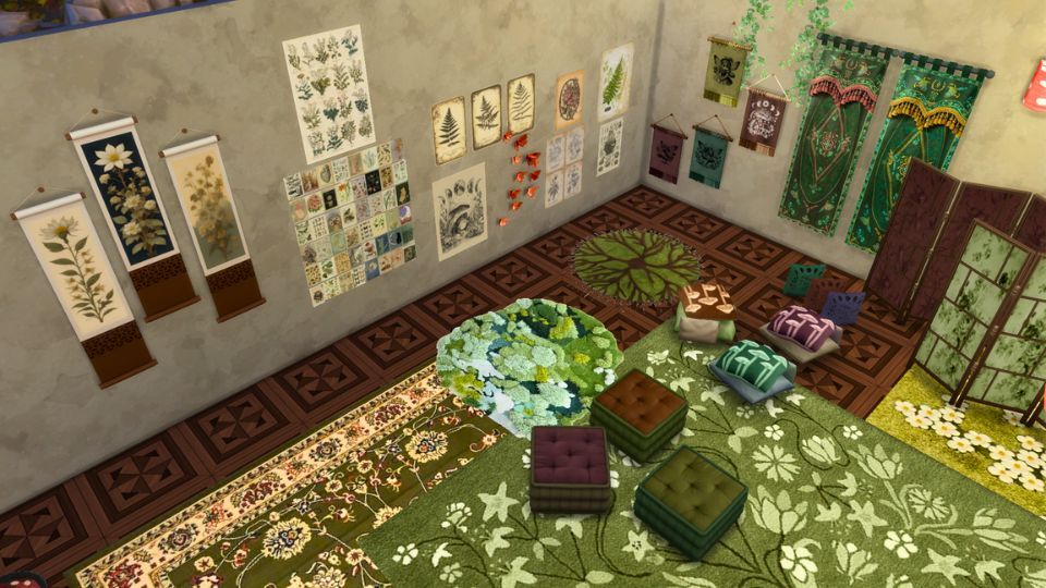 Fairycore Decors Set mod for The Sims 4 