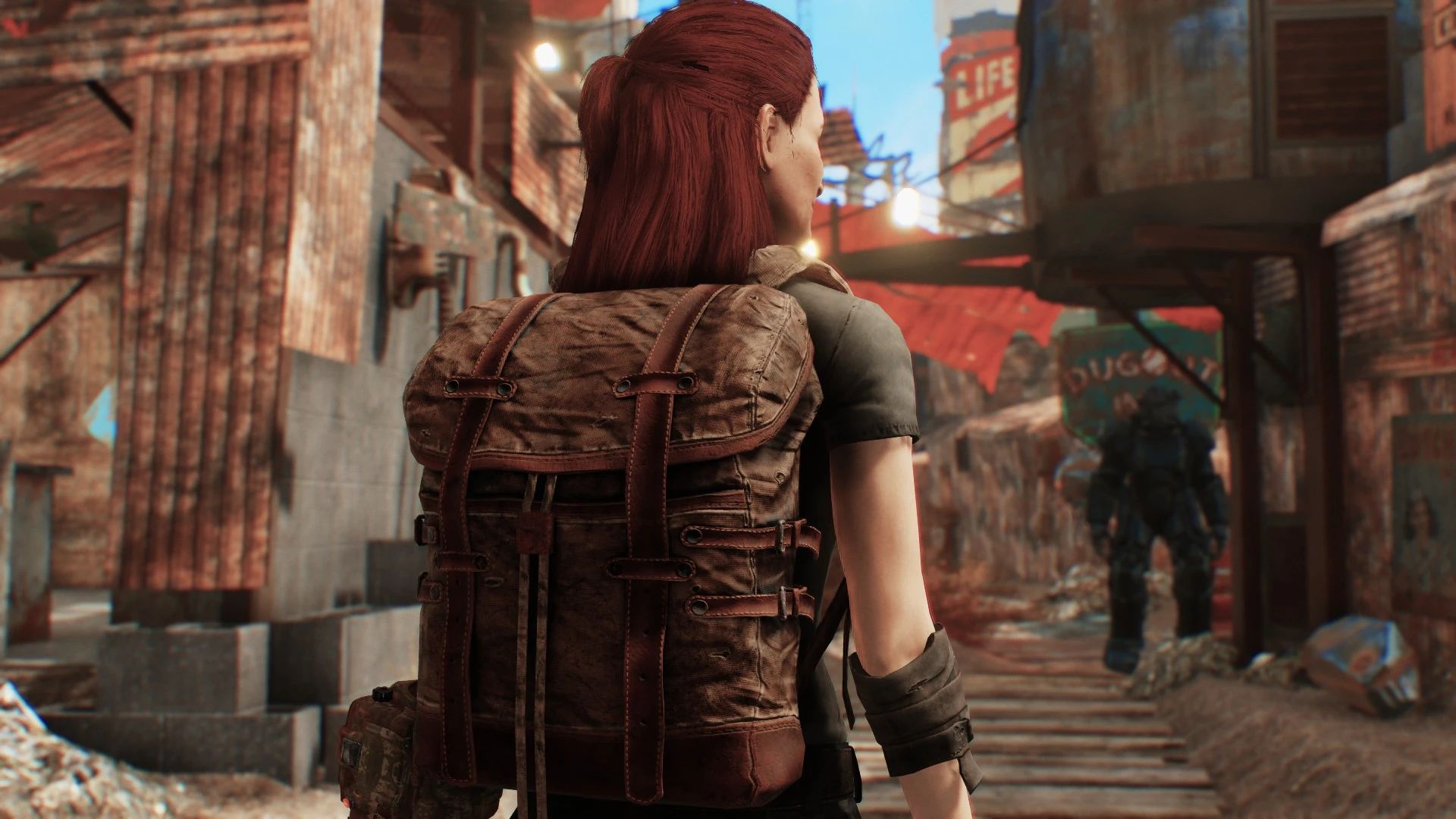 Scavver's Backpacks mod for Fallout 4