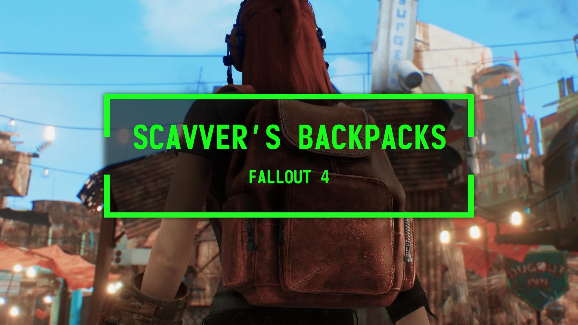 Scavver's Backpacks mod for Fallout 4