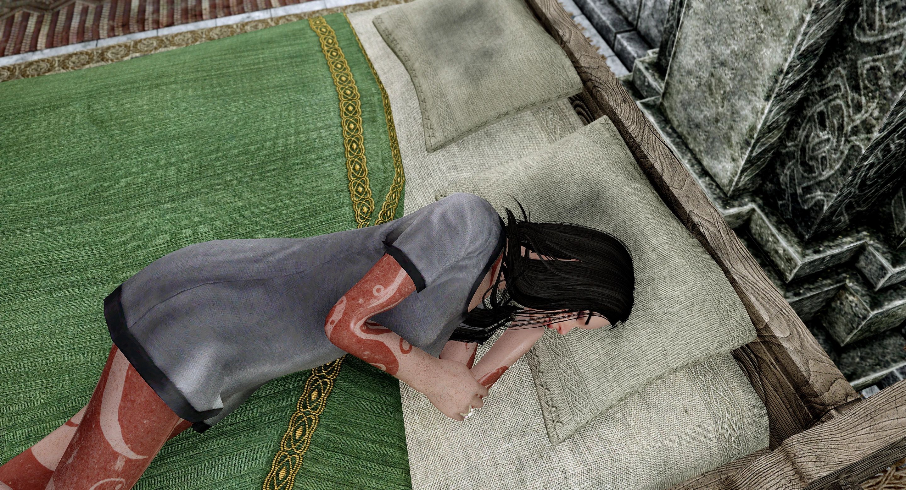 Go To Bed - Requiem Script Patch mod for The Elder Scrolls V: Skyrim Special Edition