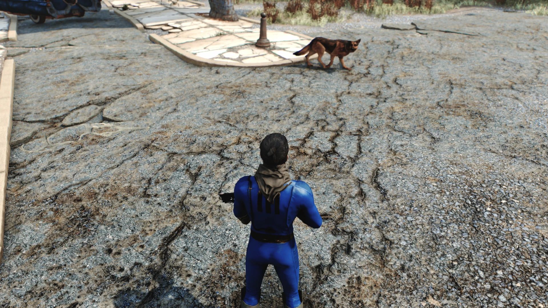 Dilapidated Road mod for Fallout 4