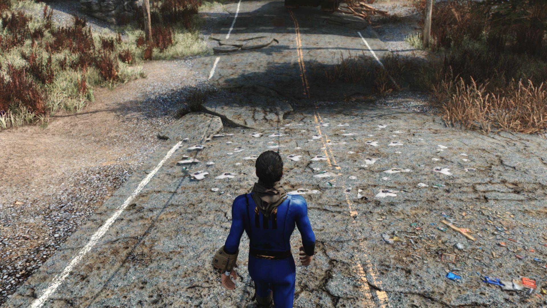 Dilapidated Road mod for Fallout 4