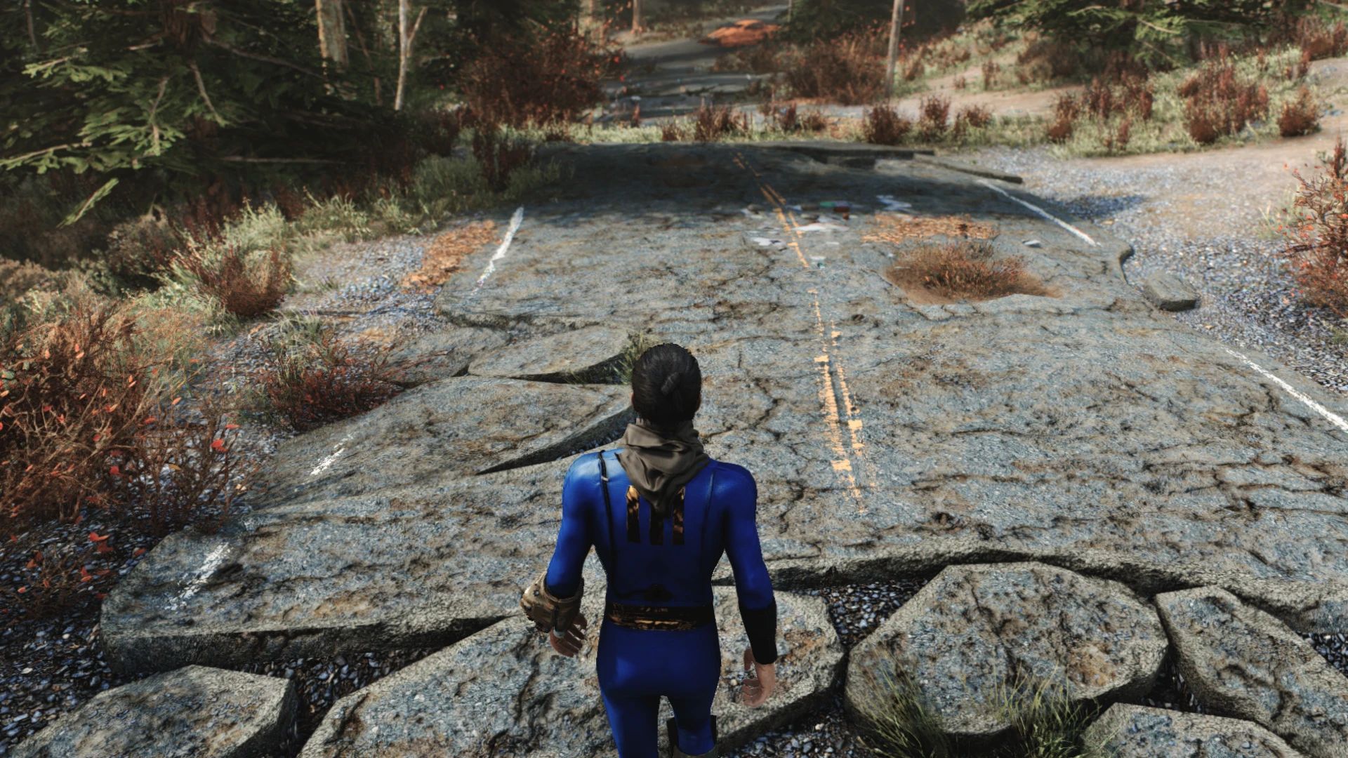 Dilapidated Road mod for Fallout 4