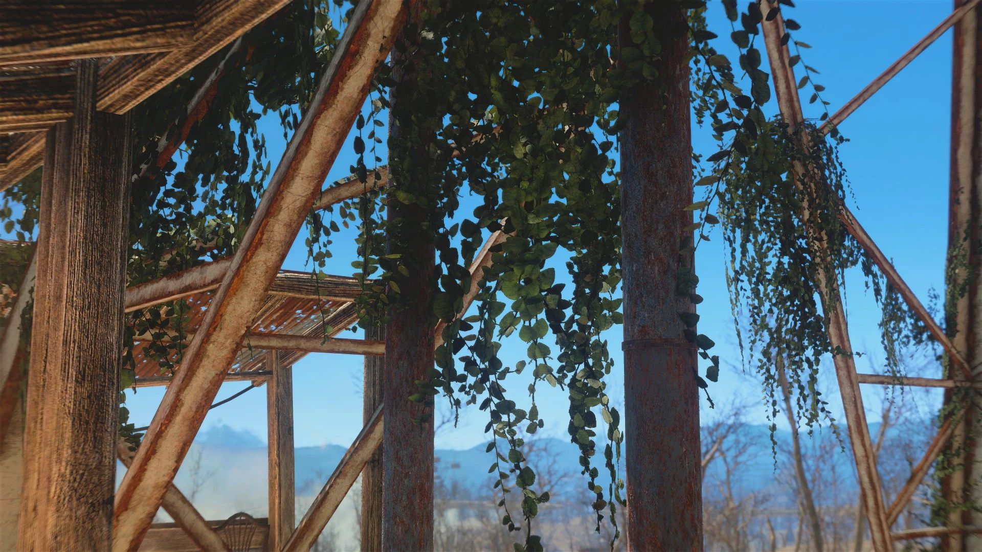 Natural Ivy mod for Fallout 4