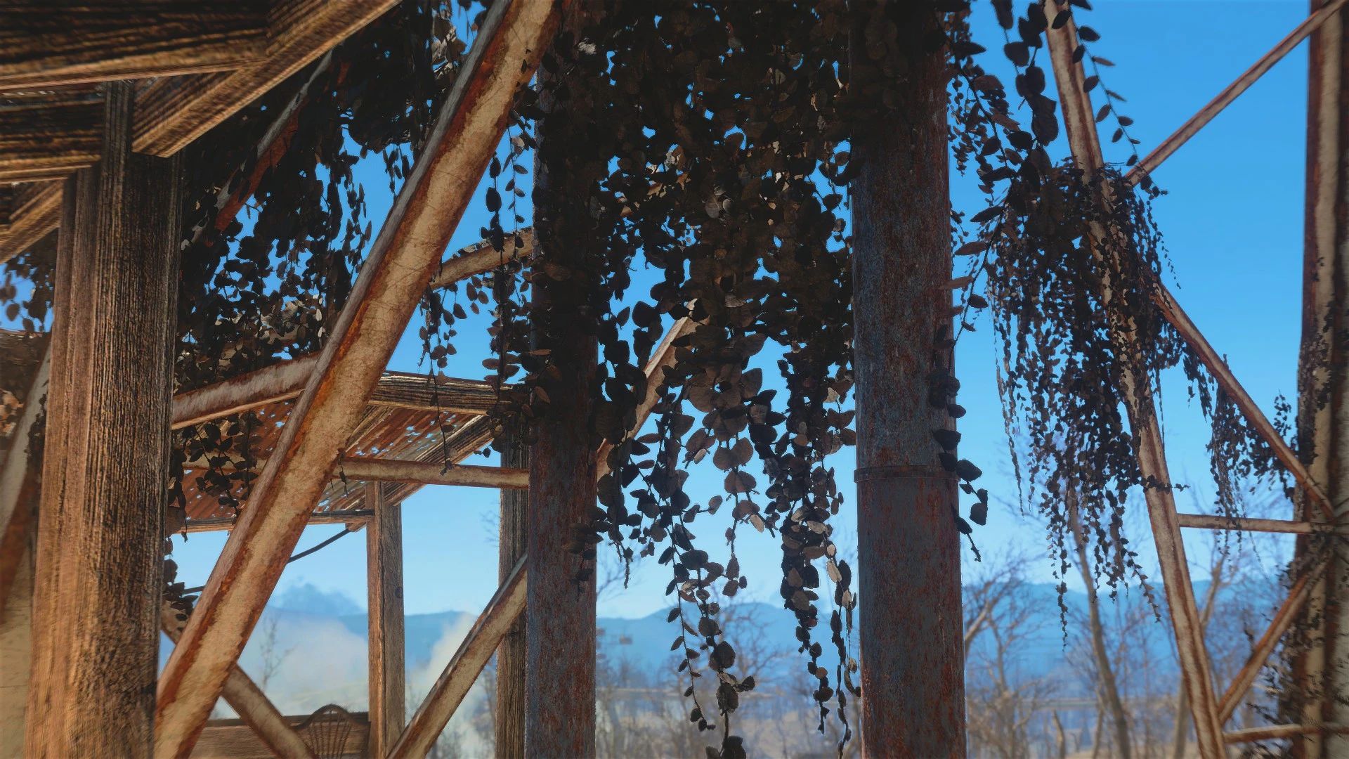 Natural Ivy mod for Fallout 4