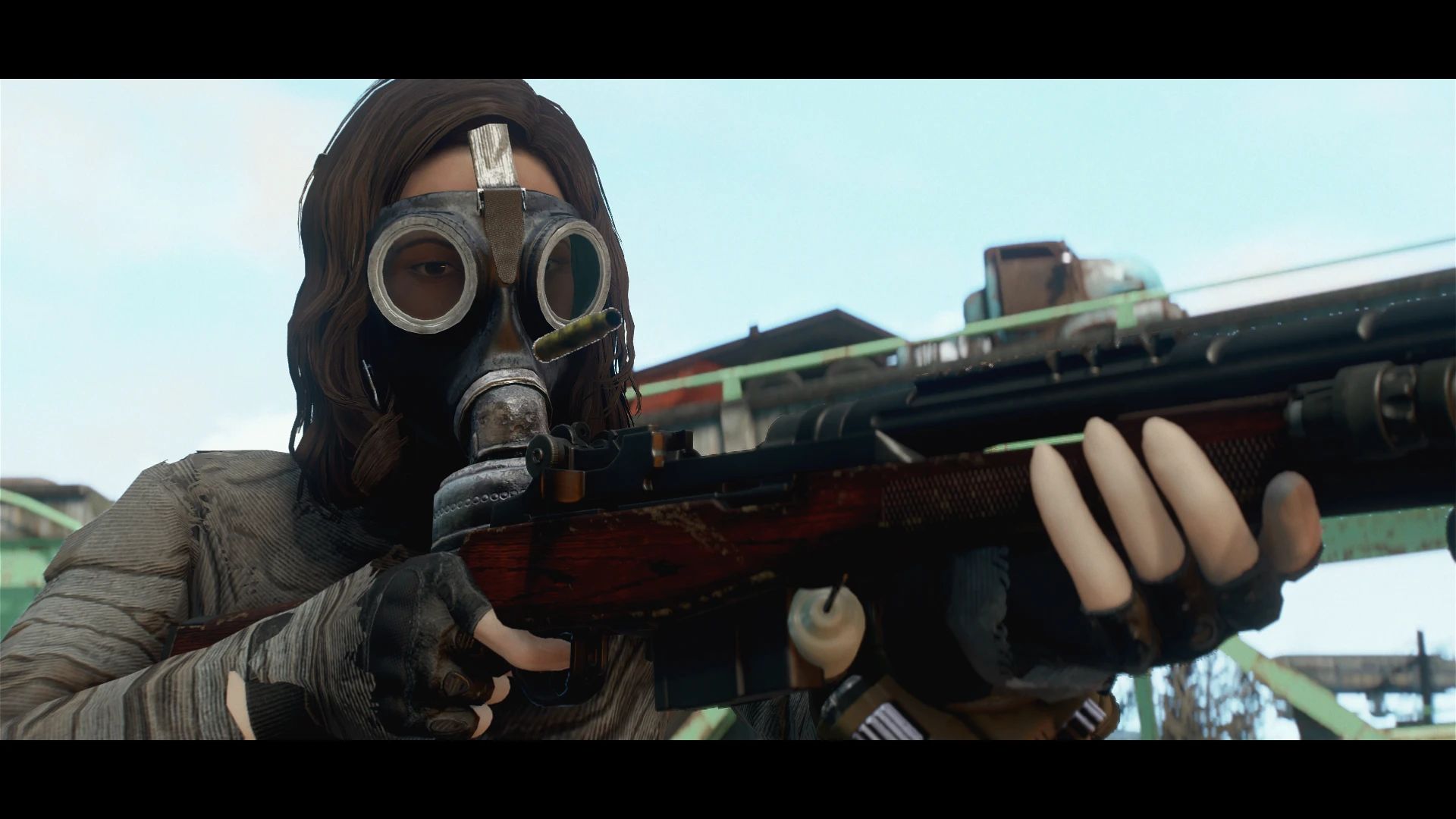 The M38 Gas Mask mod for Fallout 4