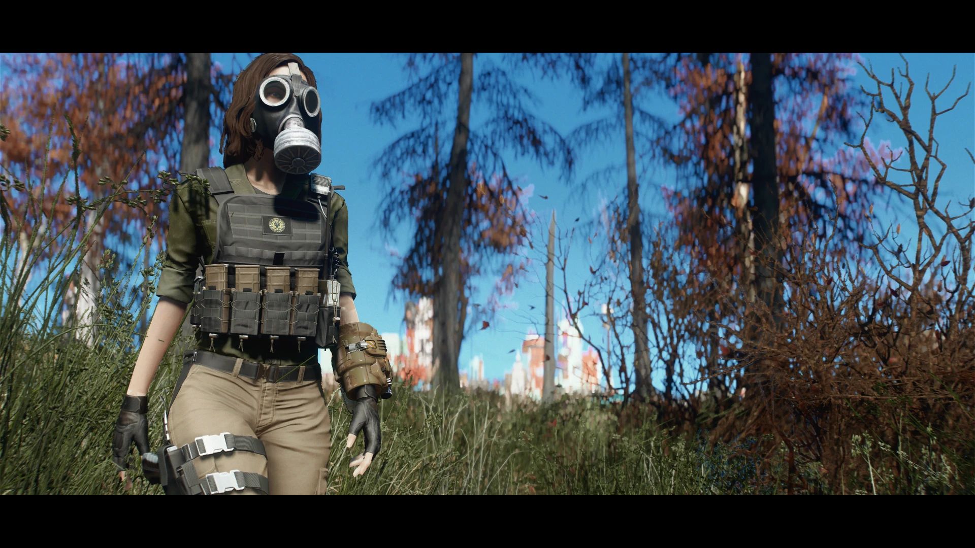 The M38 Gas Mask mod for Fallout 4