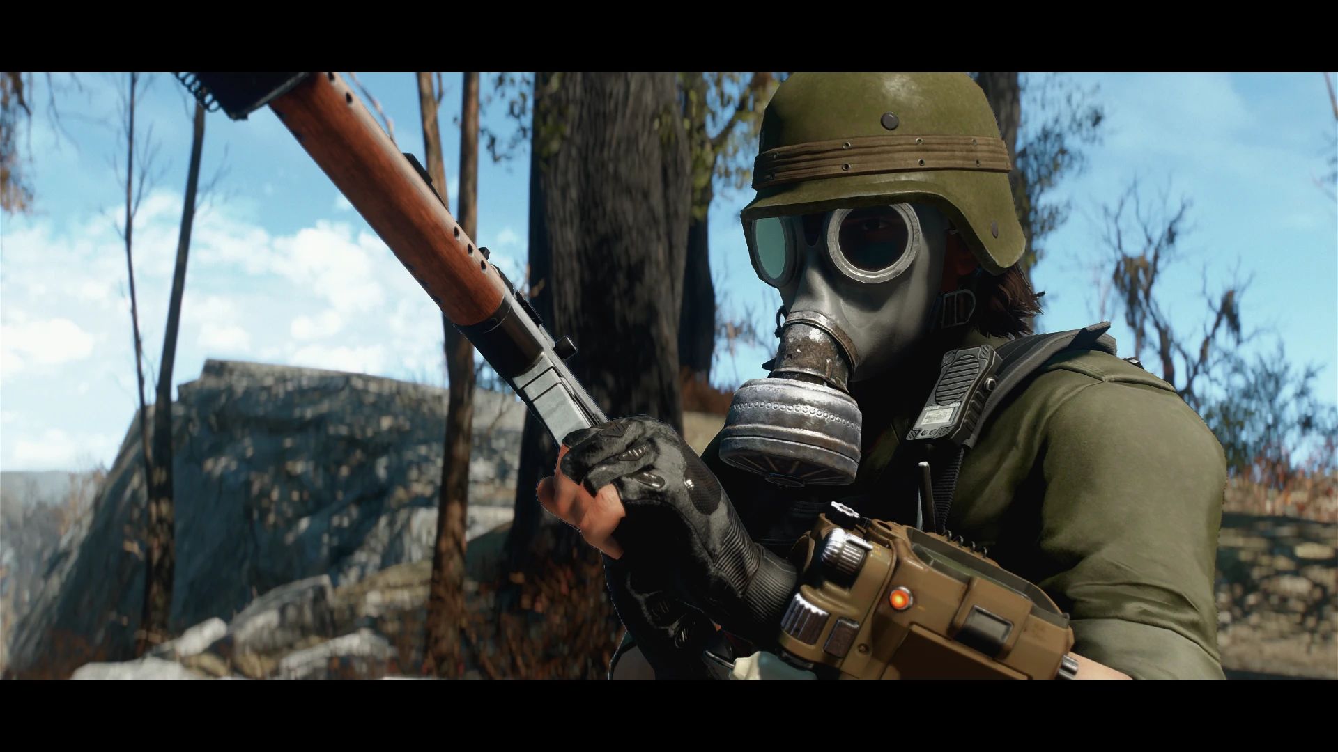 The M38 Gas Mask mod for Fallout 4