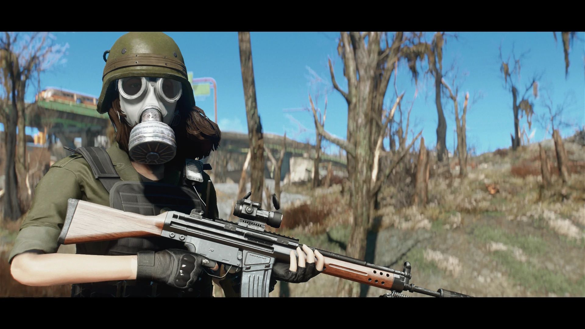 The M38 Gas Mask mod for Fallout 4
