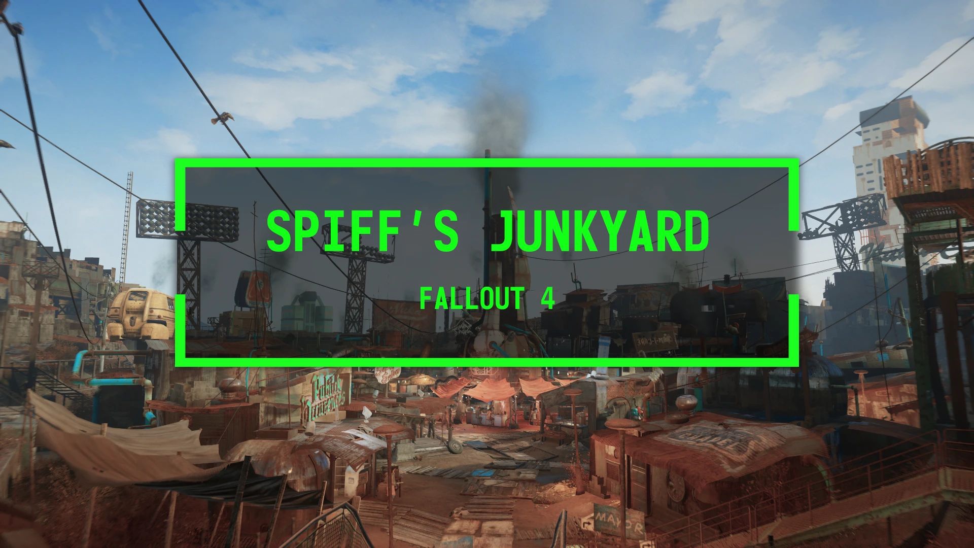 Spiff's Junkyard mod for Fallout 4