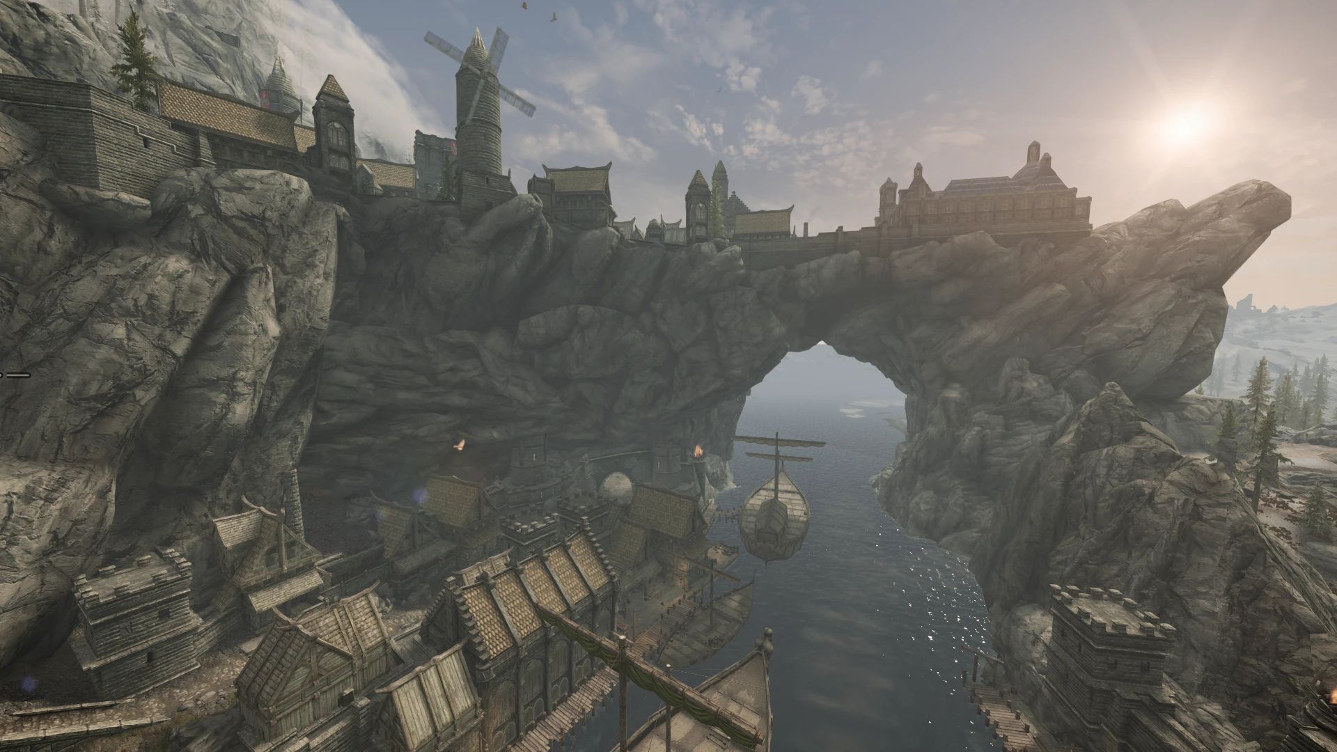 Sprawling Open Solitude mod for The Elder Scrolls V: Skyrim Special Edition