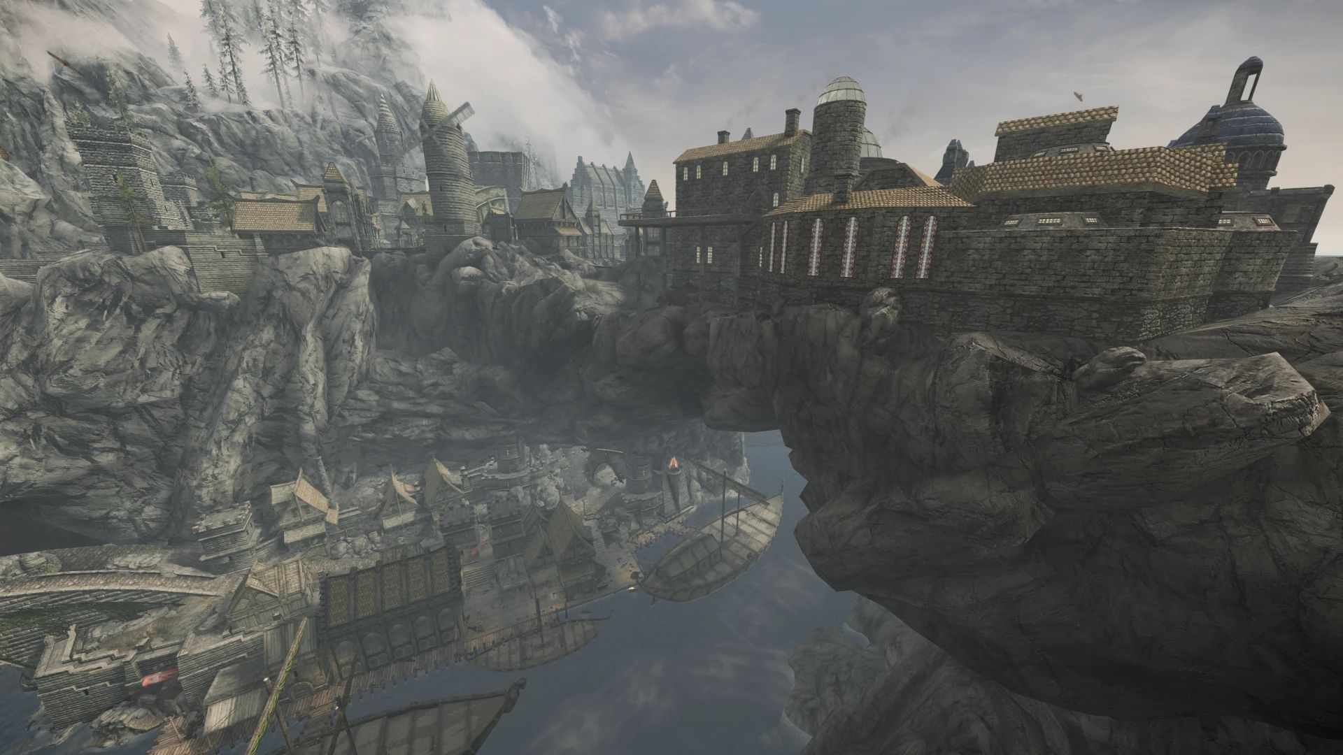 Sprawling Open Solitude mod for The Elder Scrolls V: Skyrim Special Edition