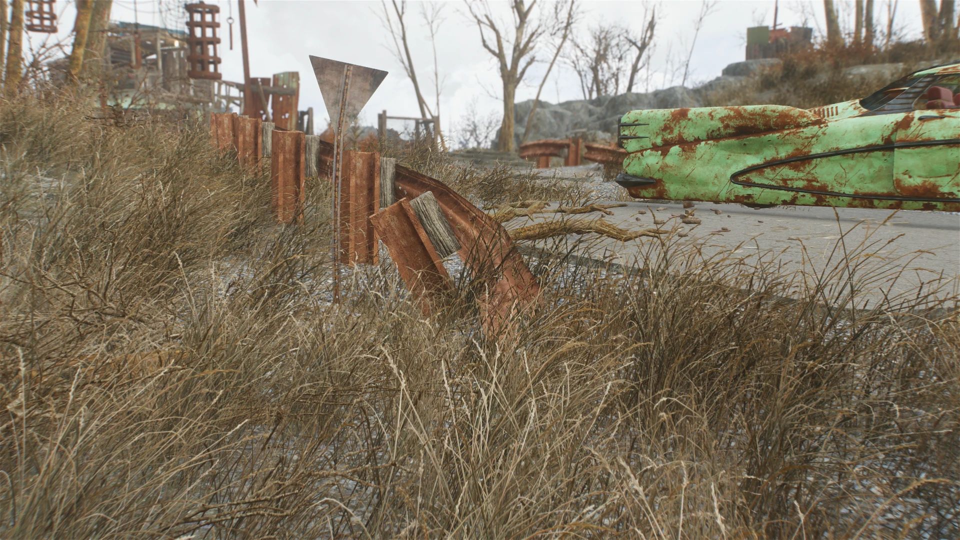 Natural Groundcovers mod for Fallout 4