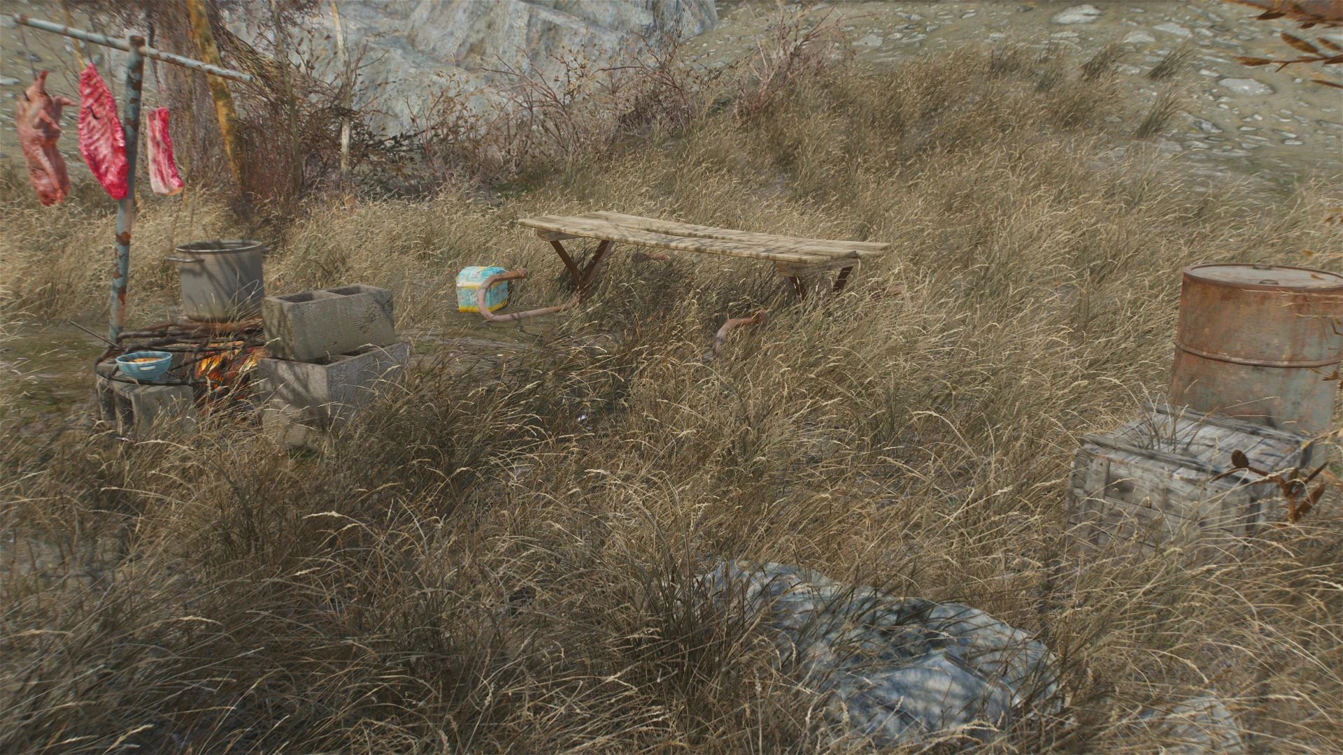 Natural Groundcovers mod for Fallout 4