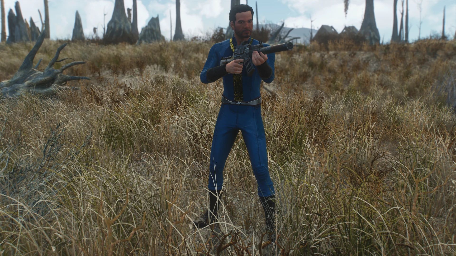 Natural Groundcovers mod for Fallout 4